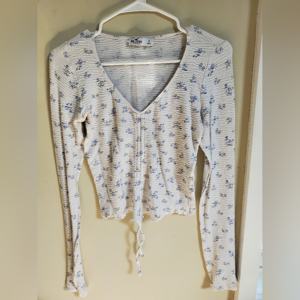 Hollister Floral Cinch Top